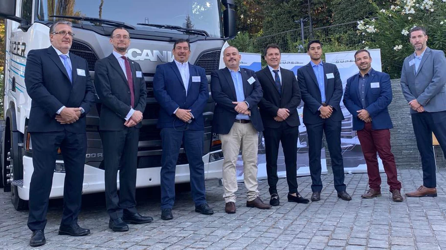 Scania Chile llevó su camión Super 500 R al encuentro Swedish Mining 2023